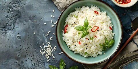 Sticker - Authentic and delicious Com Tam broken rice dish. Concept Vietnamese Cuisine, Broken Rice, Com Tam Recipe, Authentic Food, Delicious Dish