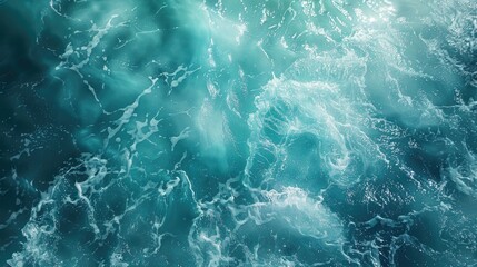 Poster - tranquil ocean water background with water texture