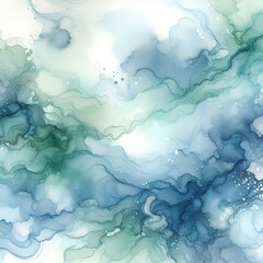 Poster - abstract watercolor background