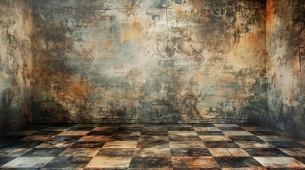 Grimy grunge design for floor texture and backdrop