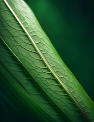 Canvas Print - green leaf texture