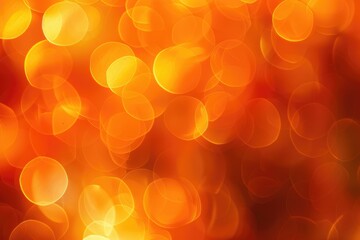 Orange Light. Blurred Light Background in Abstract Orange Glow