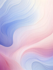 Wall Mural - Pastel abstract background with fluid textured waves