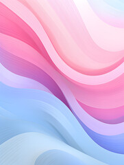 Wall Mural - Pastel abstract background with fluid textured waves