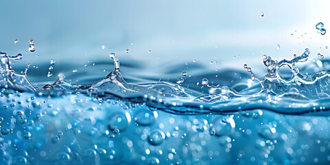 Poster - Close-up of pure water