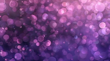 Wall Mural - Abstract Purple Bokeh Background