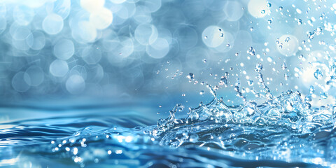Poster - Close-up of pure water
