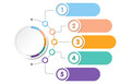 © Adison - Basic circle infographic with 5 steps, process or options.
