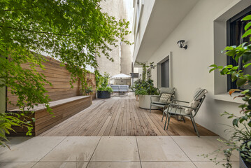 Sticker - There are many ways to decorate a terrace to create a cozy and pleasant space