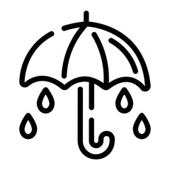 Sticker - rain