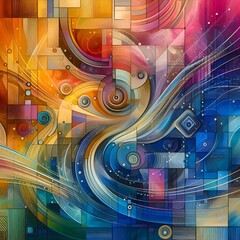 Poster - abstract background