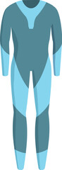 Poster - diving suit protecting body while exploring underwater world, safety equipment for professional dive