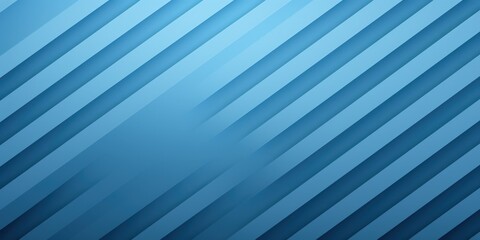 Poster - Abstract Blue Striped Background with Depth