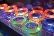 © Ghulam - A radiant ring toss game with rings that glow upon scoring