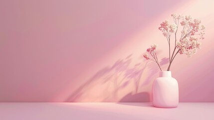 Leinwandbilder - Soft and subtle gradient backdrop with a tranquil feel and ample space for writing