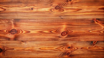 Wall Mural - Natural light red brown wooden plank texture with subtle knots and fine grain detailing, ideal for design backgrounds.