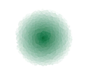 Poster - abstract color circle texture blur