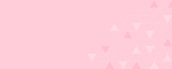 Abstract hexagon background with triangle shape