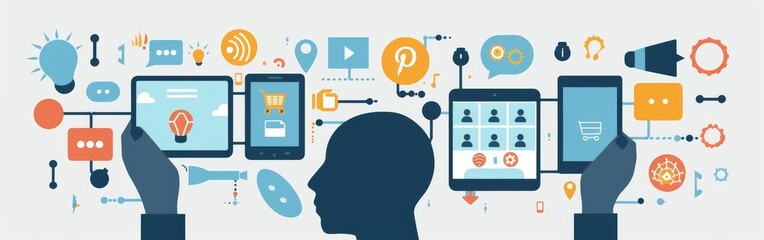 Poster - Digital Connections and a Head in the Cloud