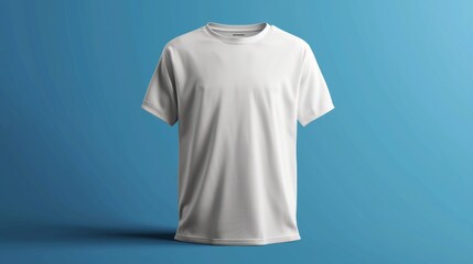 t shirt mock up simple design. Illustrtion generated by ai