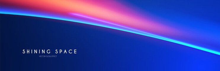 Wall Mural - Motion light effect. Shining magic background and liquid speed light.