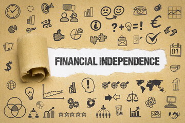 Wall Mural - Financial Independence