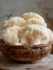 Wall Mural - Lions Mane Mushrooms