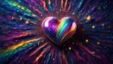 heart shaped fireworks