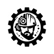 © Edi priyatno - Foreman icon vector. Engineer symbol. Worker logo. Helmet construction logo vector