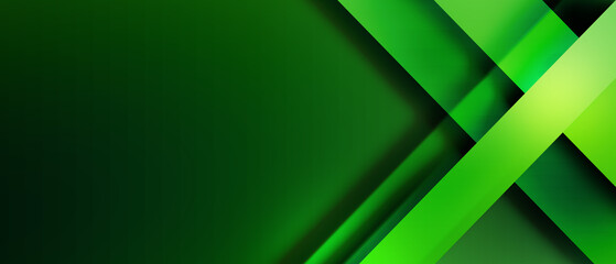 Wall Mural - Abstract green background with modern corporate concept