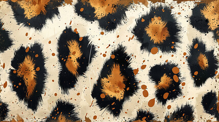 Sticker - Abstract Leopard Pattern