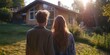 © Iryna - A happy couple looking at their new residential property together, symbolizing a fresh start and investment.