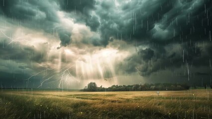 nature extreme weather seamless looping overlay 4k virtual video animation background
