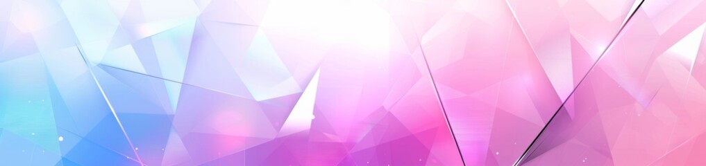 Wall Mural - Abstract Geometric Background with Pink and Blue Hues