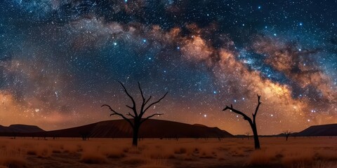 Milky Way Over Deadvlei, Namibia