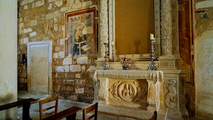 Wall Mural - Abbazia di Santa Maria di Cerrate,Lecce,Puglia,Italia