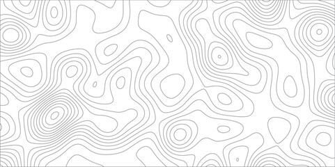 Abstract pattern with lines topographic map background. Ocean topographic line map with curvy wave isolines vector illustration. contour topographic map. Cartography texture abstract banner use..