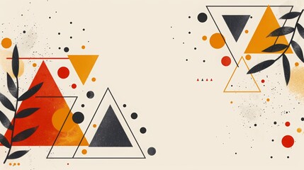 Fototapete - abstract technology design featuring geometric shapes with realistic graphic shapes decoration in isolated elegant background, businsess background presentation
