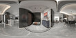 © murattellioglu - 360 degrees home interior, 3d rendering
