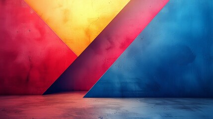 Fototapete - Create a visual representation of the Pythagorean theorem and its relationship to trigonometry, highlighting how it can be used to