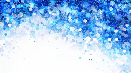 Fototapete - abstract technology design featuring geometric shapes with glowing line and particle realistic graphic shapes decoration in isolated elegant background, businsess background presentation 