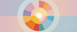 © DIVGRADCURL - illustrazione con elementi geometrici a tema astratto contemporaneo