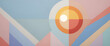 © DIVGRADCURL - illustrazione con elementi geometrici a tema astratto contemporaneo
