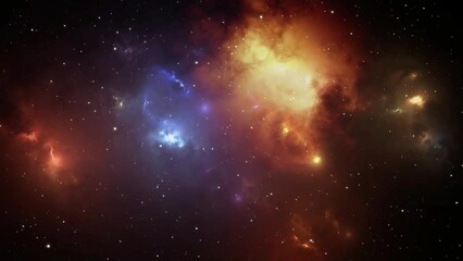 Wall Mural - traveling in outer space. exploration of the universe.