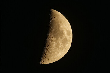 Wall Mural - moon in the nightsky