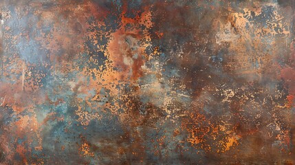 Wall Mural - Abstract Rusty Metal Texture