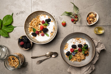 Sticker - Bowl of homemade granola