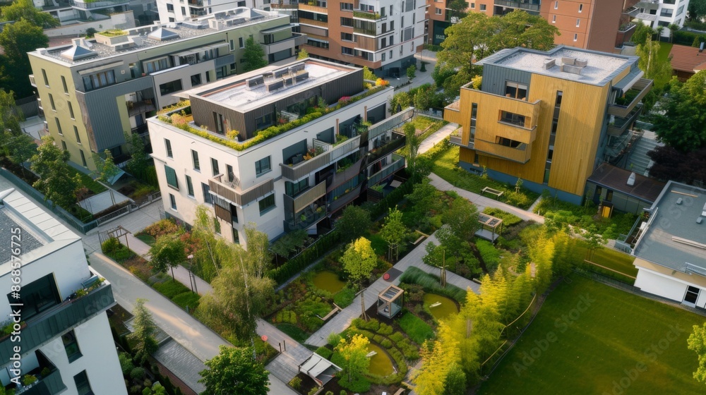 Image showcasing Renewable Energy for Apartments: Solar Panels & More