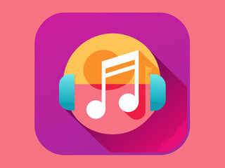 Poster - A music streaming app icon