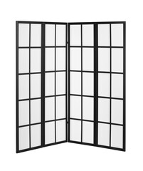 Wall Mural - Folding screen isolated on white. Interior element
